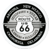 neonklok route 66 2